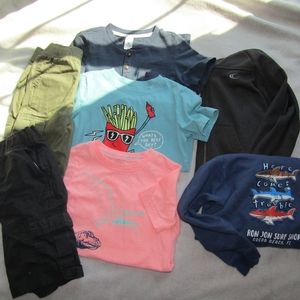 Boys size 6 shorts shirts bundle